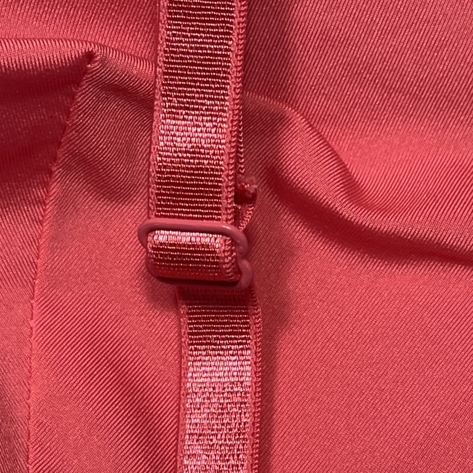 XOXO Bralette Mujer Grande Rosa Ajustable Todo Encaje Almohadillas Extraíbles Longline Foto 4 de 4