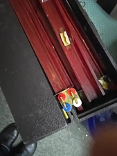 Antique Mahjong 129 Piece Bakelite Game Set with 5 Racks mah jong