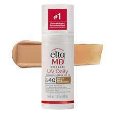 UV Daily SPF 40 Face Sunscreen Moisturizer with Zinc Oxide, Daily Face Moisturiz