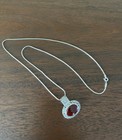 Vintage SS Carnelian Necklace  — photo 7