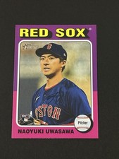2024 Topps Heritage High Number Naoyuki Uwasawa Rookie #651 Boston Red Sox RC (W