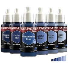 The Army Painter BNIB Warpaints Fanatic: Strong Pale Blues Bundle