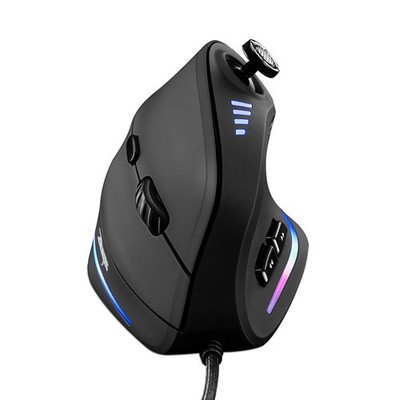 TRELC Gaming Mouse with 5 D Rocker, Ergonomic Wired (10000 DPI) 