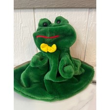 Frog  Prince Caltoy Inc Hand Puppet Frog King Costume Plush
