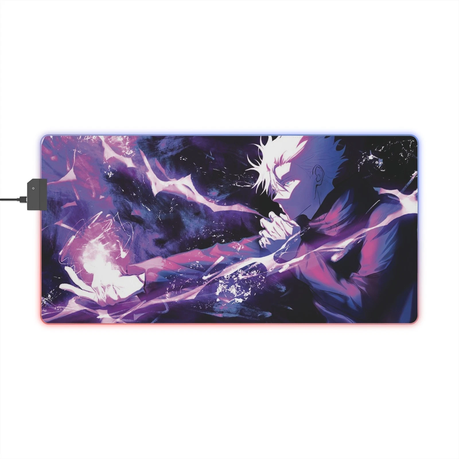Jujutsu Satoru Satoru Gojo LED Gaming Mouse Pad