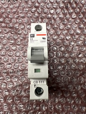 Cutler Hammer WMS1C04 C4 Circuit Breaker 240V