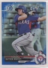 2017 Bowman Draft Chrome Blue Refractor 49/150 Matthew Whatley #BDC-121 2a9
