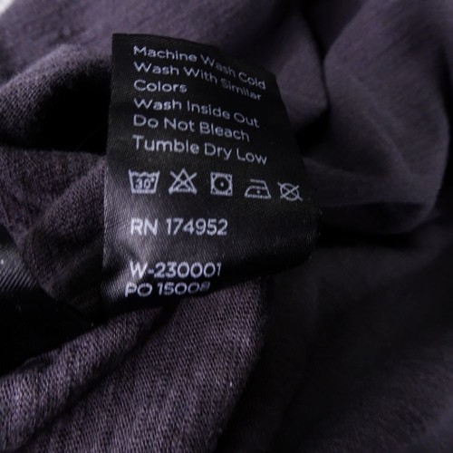 Wellen Shirt Men 2XL Gray Huckberry Button Down Casual Organic Cotton - Picture 7 of 8