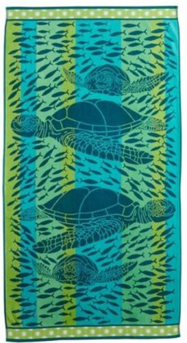 Celebrate Summer Together 100 % Turkish Cotton Beach Towel 34 in. x64 in. - Picture 18 of 27