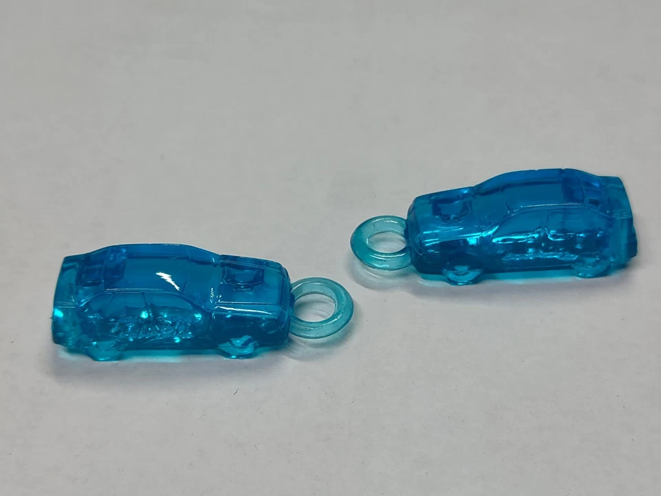 Mini Modellino FIAT TEMPRA in plastica azzurra set 3 pezzi Gadget Fiat 80/90 - Immagine 4 di 4
