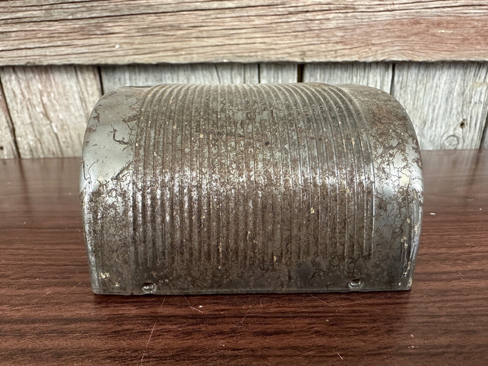 Vintage 1950s Rittenhouse Bell Casing Doorbell Ring Chime Mid Century Metal