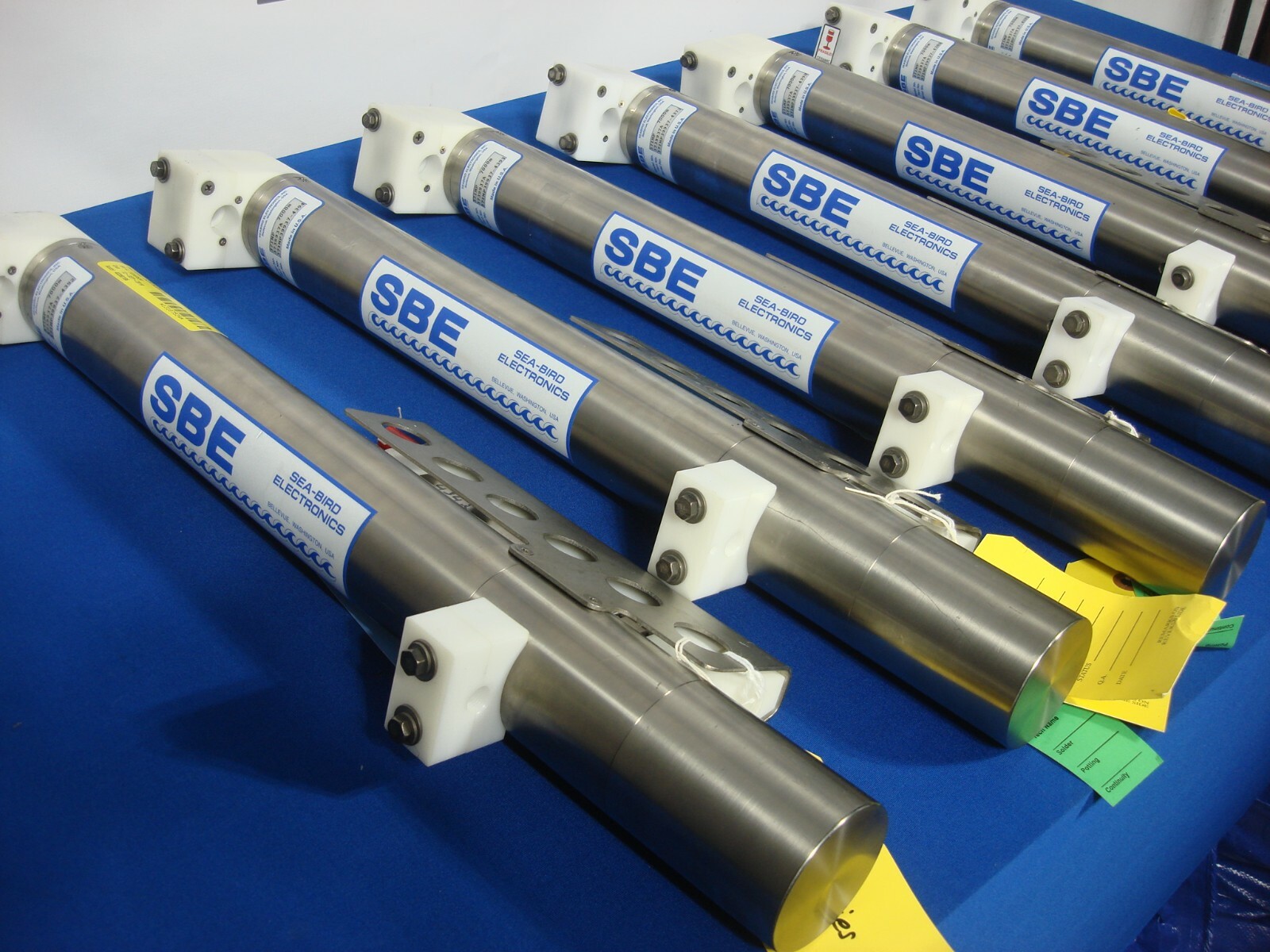 Lot of 7 Sea Bird SBE 37IMP 39937A Conductivity Temperature Recorder 7,000 METER