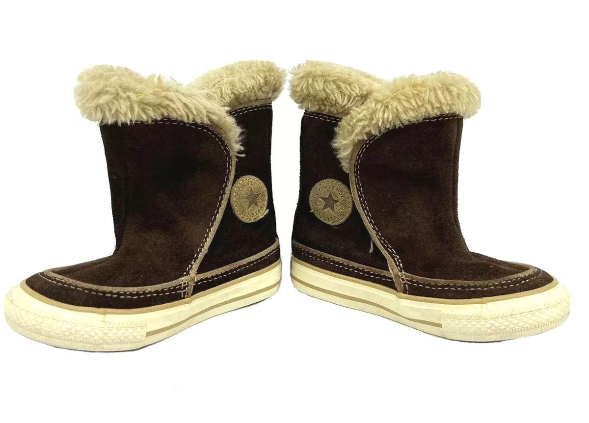 Tan converse best sale boots