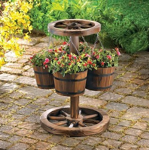 Image Is Loading PLANTERS WAGONWHEEL Amp BASKET WESTERN STYLE RUSTIC OUTDOOR Image Is Loading PLANTERS WAGONWHEEL Amp BASKET WESTERN STYLE RUSTIC OUTDOOR