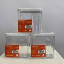 3x Schüttbox 1,0 l- Sonja PLASTIC Made in Germany Küche Haushalt