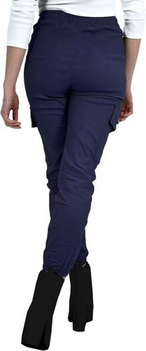 Ladies Womens Combat Trousers Stretch Cargo Elasticated Joggers Leggings NEW - Picture 5 of 50