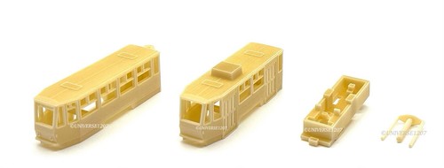 Nn3/Nm Scale BVG Tatra KT4D Streetcar Kit German Tramway Trolley 6.5 mm Gauge - Picture 2 of 16
