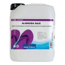 Alghicida sale 5 10 25 kg  non schiumogeno sterilizzatore a sale