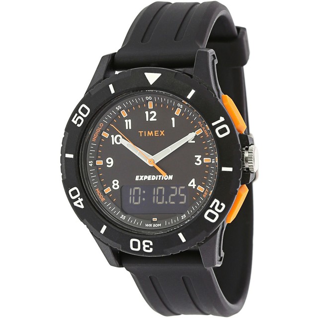 timex analog digital combo watch
