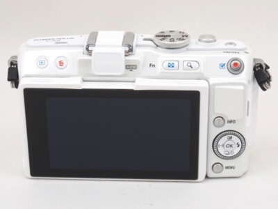 Olympus Pen Lite E-PL6 White Body Set lens Set IS Issue | eBay