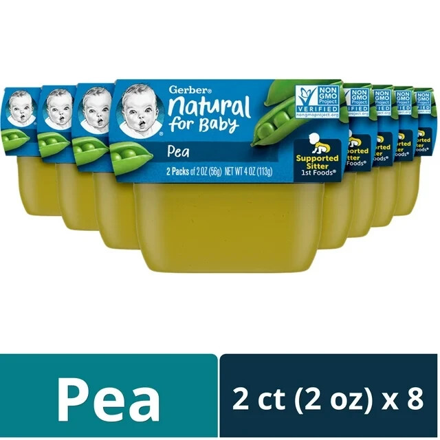 1st Foods Natural For Baby Baby Food Pea 2 Oz Tubs 16 Pack EBay 1st-foods-natural-for-baby-baby-food-pea-2-oz-tubs-16-pack-ebay