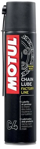 Motul C4 Factory Line Chain Lube Aerosol, Chain Oil Lubrication, Road Racing