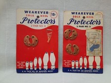 Vintage Wearever E.H. Tate of Boston  Size 0 Sole  Heel Protectors  NOS