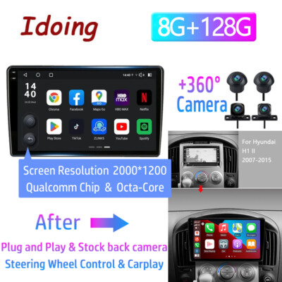 For Hyundai H1 II 2 TQ 2007-2015 Grand Starex Car Radio Android Video Player GPS