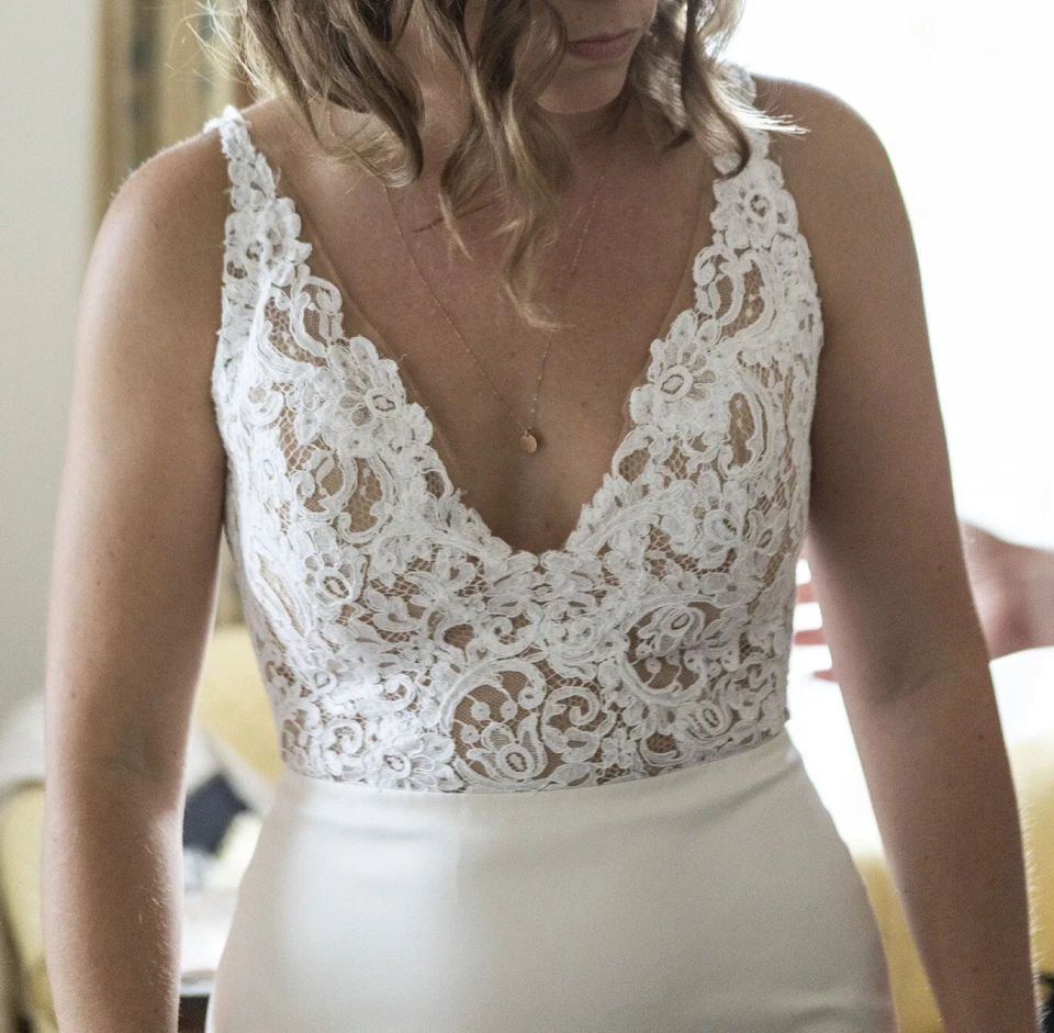 Wedding Dress - Paloma Blanca, Style# 4787 - Image 4 of 4