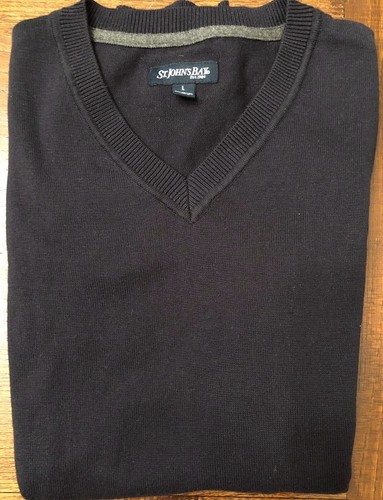 Sweater Vest Navy 100% cotton 