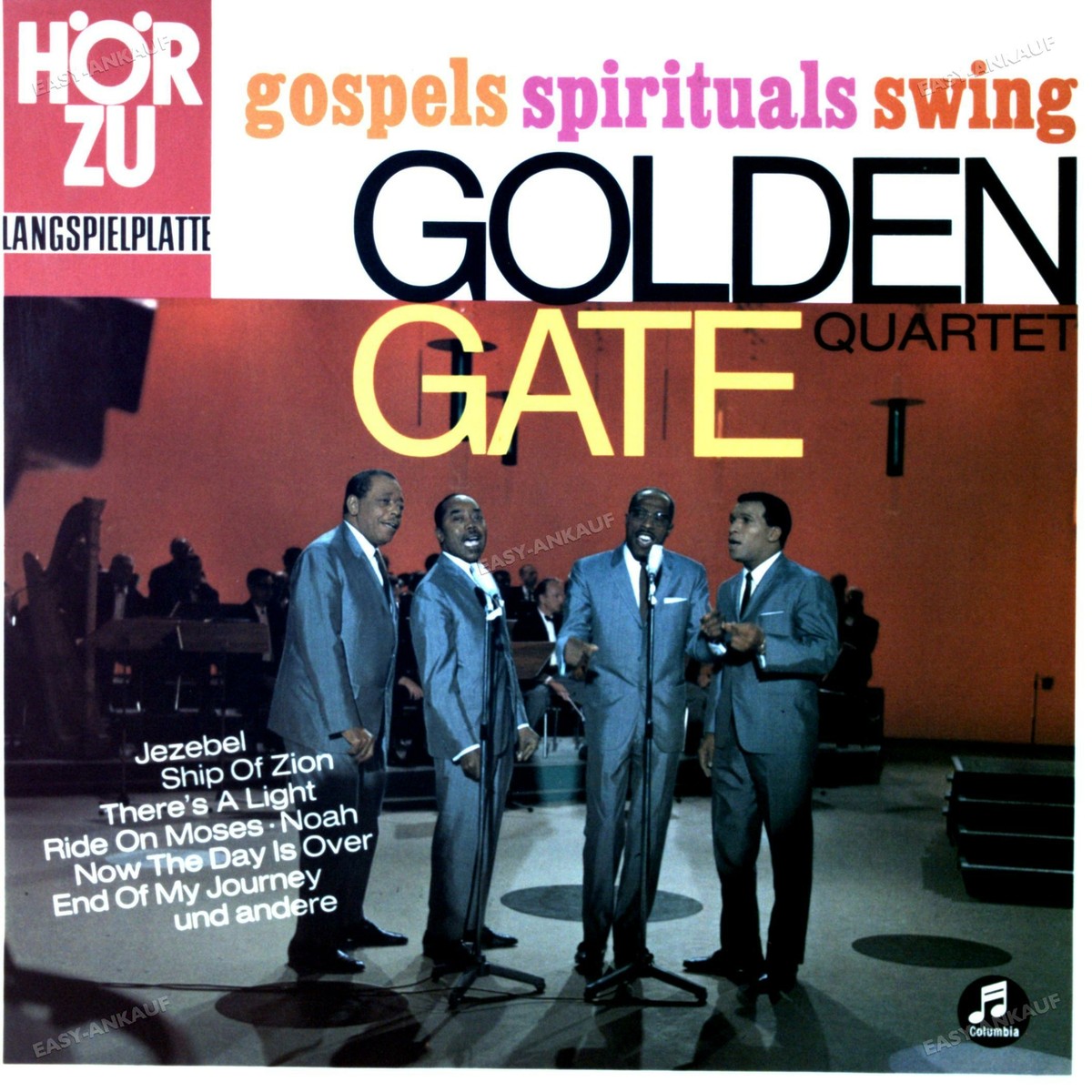 洋楽 Golden Gate Quartet - The Spirituals And The Golden Gate Quartet – Sings Great Spirituals – Vinyl (7