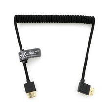 8K Coiled HDMI Cable, 8K 60Hz 4K 120Hz 48Gbps HDMI 2.1 Cable, Ultra High-Speed B