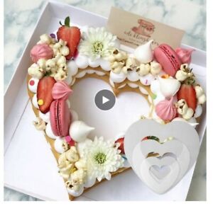 Bj Sagoma Cuore Torte Accessori Torta Decorazione Pasticceria Idea Regalo Ebay