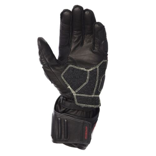 Leder Motorradhandschuhe Race Spec WOLF R-600 schwarz Sale £50 Rabatt Medium - Bild 2 von 2