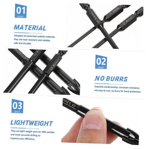 12x Diamond Drill Bit Set 3-12mm Wall Stone Concrete Brick Masonary Drills Bits - Picture 12 of 17