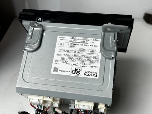 Toyota Sienna 2015-2018 audio radio navegación pantalla P: 86140-08060 OEM - Imagen 3 de 5