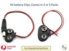 <!--F#f_0-->9v Battery Clip Snap Connector DC 2.1mm plug - T Type Connector<!--F/-->