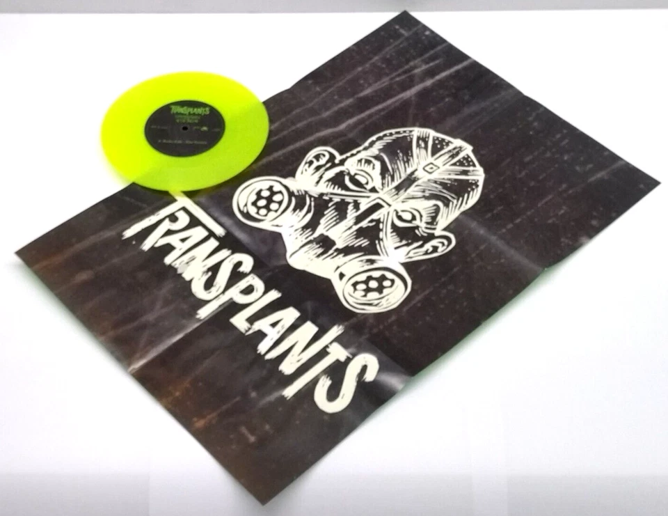 Transplants - Gangsters And Thugs 7"EP 2005 UK ORIG Atlantic Rancid Blink 182 LP Foto 4 de 4