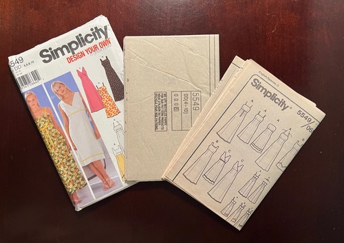 Simplicity #5549 Misses Design Your SUNDRESS 8 Variations Pattern Sz 4 -10 UNCUT - Picture 2 of 4