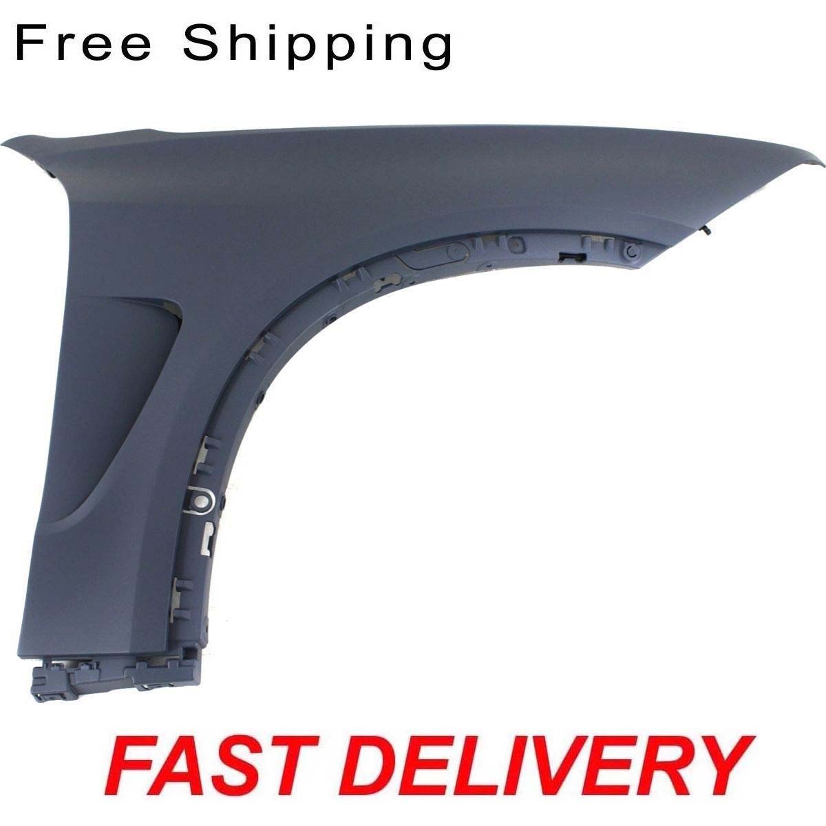 Front Plastic Fender Passenger Side Fits BMW X5 51657373542