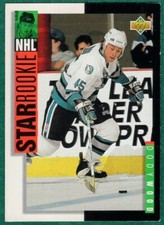 Dody Wood - 1993-94 Upper Deck #238 - San Jose Sharks Hockey Card - Star Rookie