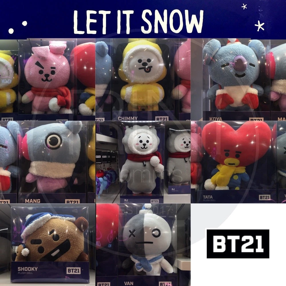 Bt21 plushies sales ebay