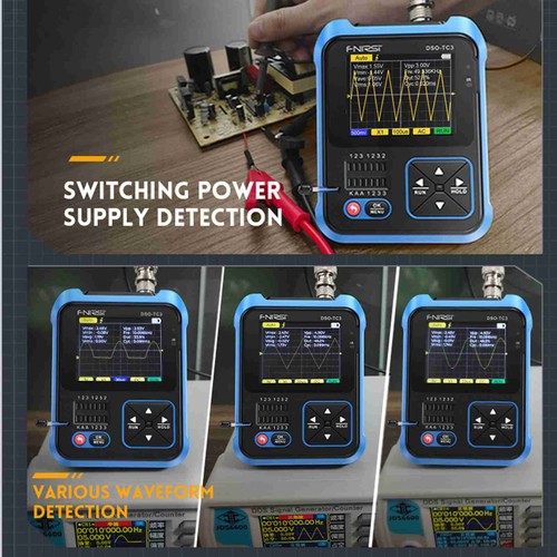 3in1 Handheld Digital Oscilloscope Signal Generator 6 Signalwellenformen 500kHz - Bild 5 von 18