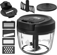 Manual Food Processor & Onion Chopper - 26 OZ...