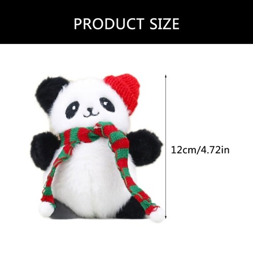 Boże Narodzenie Panda Wisiorek Brelok Praktyczne paski na telefon Łańcuszek Brelok Ornament - Zdjęcie 8 z 10