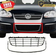 For 2005-2010 New Front Bumper Grille Chrome Trim Volkswagen Jetta Set Of 2 For 2005-2010 New Front Bumper Grille Chrome Trim Volkswagen Jetta Set Of 2