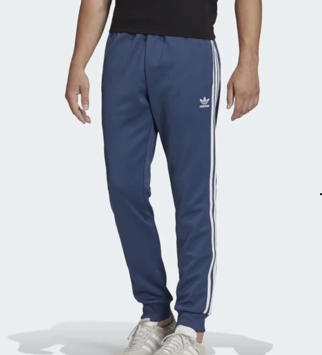 sst track pants ash blue