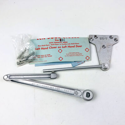LCN Size B C Potbelly Closer Arm PAR REG NH ALUM Parallel Mount Regular Non-Hand