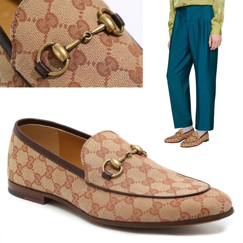 GUCCI SHOES MENS JORDAAN GG LOGO 
