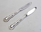 2 RONDO STERLING SILVER BUTTER SPREADERS-CLASSIC/FINE 1951 GORHAM